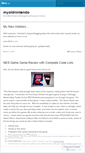 Mobile Screenshot of myoldnintendo.wordpress.com
