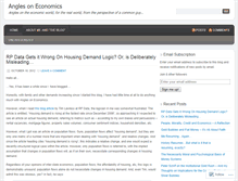 Tablet Screenshot of anglesoneconomics.wordpress.com