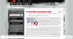 Desktop Screenshot of maiteruiza.wordpress.com