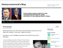 Tablet Screenshot of historycommonsuk.wordpress.com