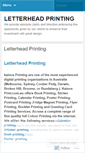 Mobile Screenshot of letterheadprinting.wordpress.com