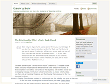 Tablet Screenshot of grow2sow.wordpress.com