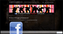 Desktop Screenshot of facebookpositivepostweek.wordpress.com