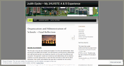 Desktop Screenshot of judithepcke.wordpress.com