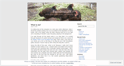 Desktop Screenshot of foodnstuff.wordpress.com