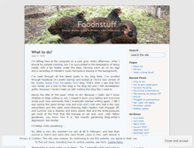 Tablet Screenshot of foodnstuff.wordpress.com