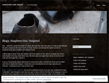 Tablet Screenshot of haightersgonhaight.wordpress.com