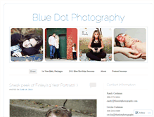 Tablet Screenshot of bluedotphotography8.wordpress.com