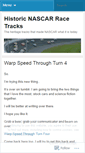 Mobile Screenshot of historicracetracks.wordpress.com