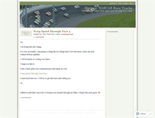 Tablet Screenshot of historicracetracks.wordpress.com