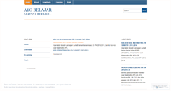 Desktop Screenshot of ismuji.wordpress.com