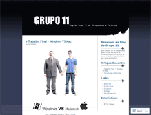 Tablet Screenshot of gruponze.wordpress.com
