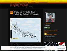 Tablet Screenshot of kharisworld.wordpress.com