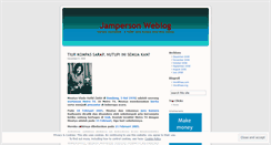 Desktop Screenshot of jamperson.wordpress.com