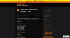 Desktop Screenshot of blogdjs.wordpress.com