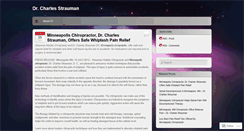 Desktop Screenshot of charlesstrauman.wordpress.com