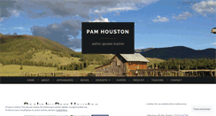 Desktop Screenshot of pamhouston.wordpress.com