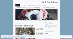 Desktop Screenshot of istighfar.wordpress.com