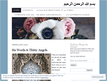 Tablet Screenshot of istighfar.wordpress.com