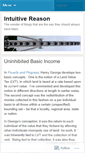 Mobile Screenshot of intuitivereason.wordpress.com