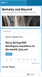 Mobile Screenshot of berkeleyandbeyond.wordpress.com