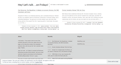 Desktop Screenshot of heyltof.wordpress.com