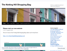 Tablet Screenshot of nottinghillshoppingbag.wordpress.com