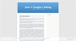 Desktop Screenshot of johnvconiglio.wordpress.com