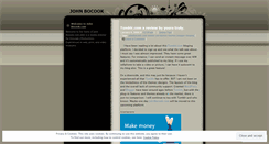 Desktop Screenshot of jbocook.wordpress.com