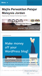 Mobile Screenshot of mppmjordan.wordpress.com