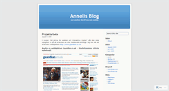 Desktop Screenshot of annelisblogg1.wordpress.com