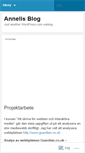 Mobile Screenshot of annelisblogg1.wordpress.com