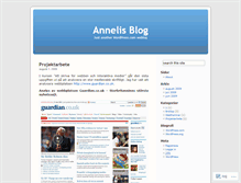 Tablet Screenshot of annelisblogg1.wordpress.com