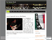 Tablet Screenshot of nonamerock.wordpress.com