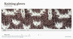 Desktop Screenshot of knittinggloves.wordpress.com