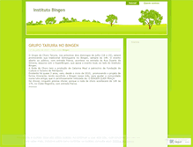 Tablet Screenshot of institutobingen.wordpress.com
