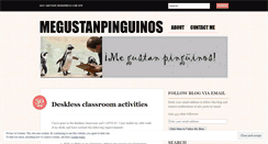 Desktop Screenshot of megustanpinguinos.wordpress.com