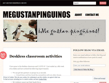Tablet Screenshot of megustanpinguinos.wordpress.com