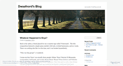 Desktop Screenshot of dwaafnord.wordpress.com