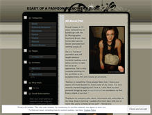 Tablet Screenshot of diaryofafashionfollower.wordpress.com