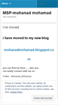 Mobile Screenshot of mspmohanad.wordpress.com