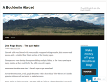 Tablet Screenshot of boulderiteabroad.wordpress.com