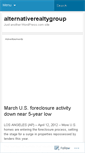 Mobile Screenshot of alternativerealtygroup.wordpress.com