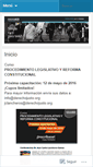 Mobile Screenshot of derechojusto.wordpress.com