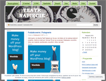 Tablet Screenshot of napiecie.wordpress.com