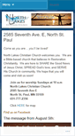 Mobile Screenshot of northlakeschurch.wordpress.com