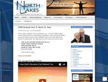 Tablet Screenshot of northlakeschurch.wordpress.com