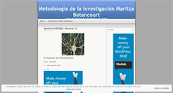 Desktop Screenshot of maritzabetancourt.wordpress.com