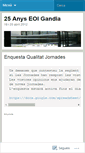 Mobile Screenshot of 25anyseoigandia.wordpress.com