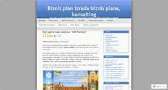 Desktop Screenshot of 1biznisplan.wordpress.com